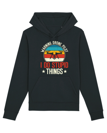 pt pasionații de drone - Drone pilot - I do stupid things Black