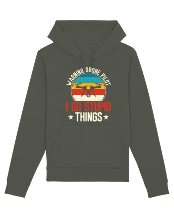 pt pasionații de drone - Drone pilot - I do stupid things Khaki
