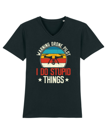 pt pasionații de drone - Drone pilot - I do stupid things Black
