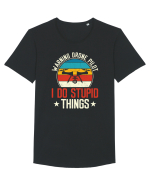 pt pasionații de drone - Drone pilot - I do stupid things Tricou mânecă scurtă guler larg Bărbat Skater