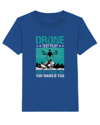 pt pasionații de drone - Drone test pilot Majorelle Blue
