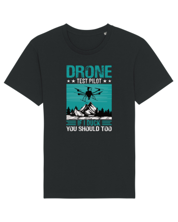 pt pasionații de drone - Drone test pilot Black