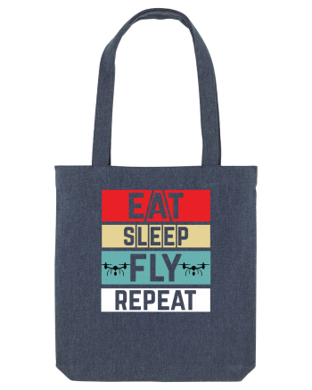 pt pasionații de drone - Eat sleep fly repeat Midnight Blue