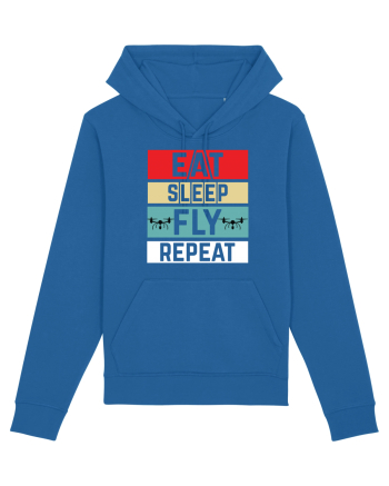 pt pasionații de drone - Eat sleep fly repeat Royal Blue