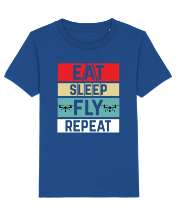 pt pasionații de drone - Eat sleep fly repeat Majorelle Blue