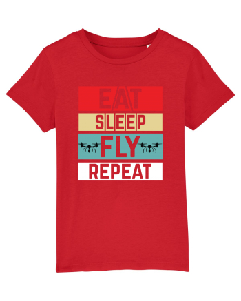 pt pasionații de drone - Eat sleep fly repeat Red