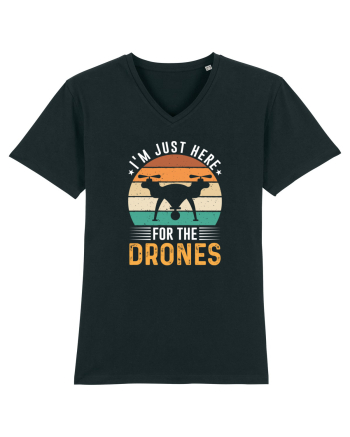 pt pasionații de drone - I am just here for the drones Black