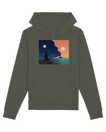 Sunset by the beach Khaki