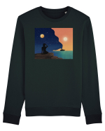 Sunset by the beach Bluză mânecă lungă Unisex Rise