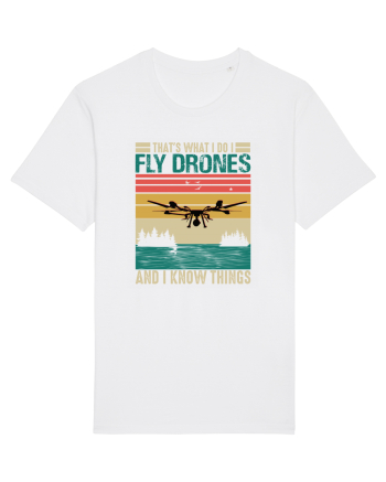pt pasionații de drone - I fly drones and I know things White