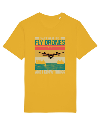 pt pasionații de drone - I fly drones and I know things Spectra Yellow