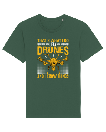 pt pasionații de drone - I fly drones and I know things v2 Bottle Green