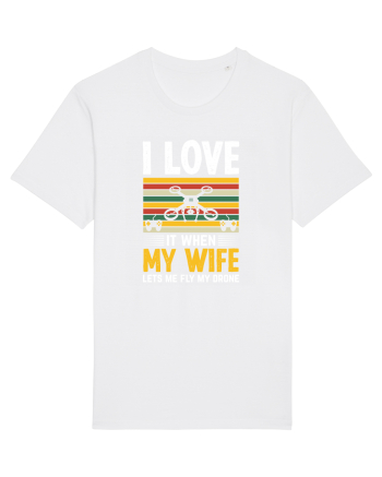 pt pasionații de drone - I love it when my wife lets me fly my drone White