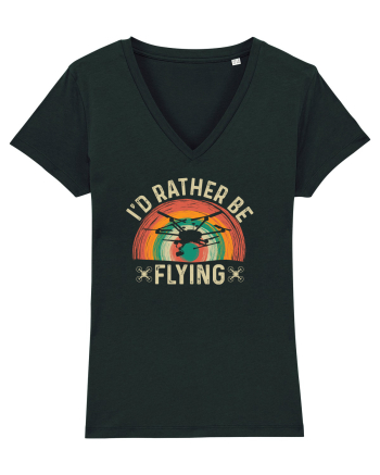 pt pasionații de drone - I would rather be flying Black