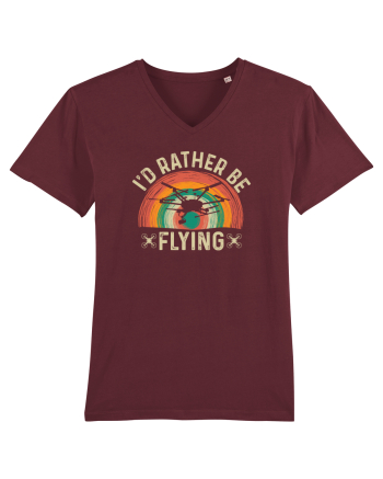 pt pasionații de drone - I would rather be flying Burgundy