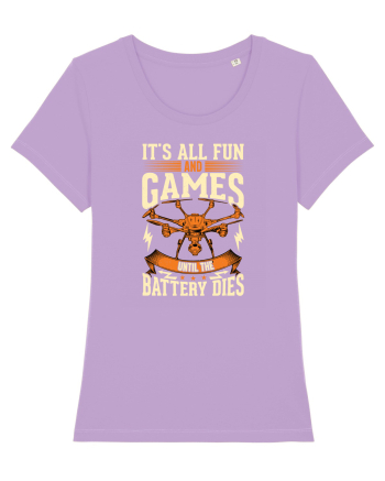 pt pasionații de drone - Its all fun and games until the battery dies Lavender Dawn