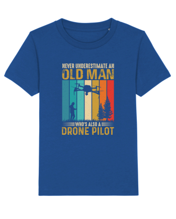 pt pasionații de drone - Never underestimate an old man drone pilot Majorelle Blue