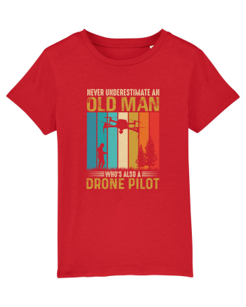pt pasionații de drone - Never underestimate an old man drone pilot Red