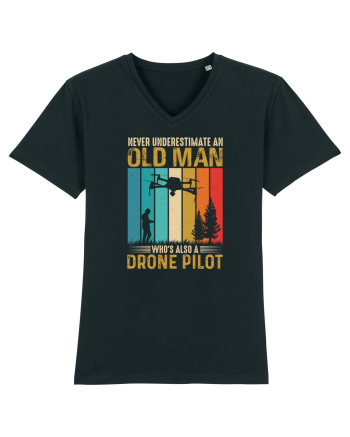 pt pasionații de drone - Never underestimate an old man drone pilot Black