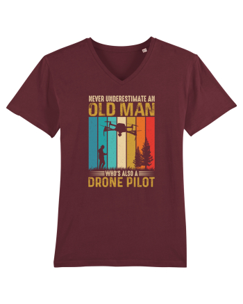 pt pasionații de drone - Never underestimate an old man drone pilot Burgundy