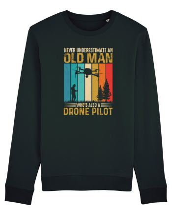 pt pasionații de drone - Never underestimate an old man drone pilot Black