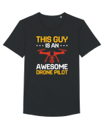 pt pasionații de drone - This guy is an awesome drone pilot Tricou mânecă scurtă guler larg Bărbat Skater