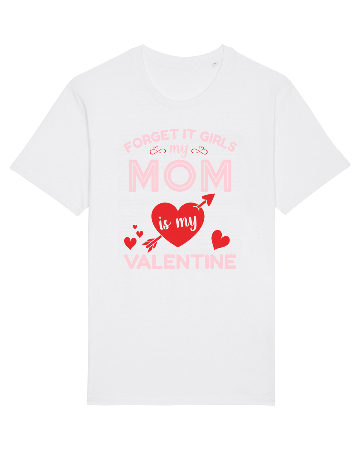 Tricou mânecă scurtă Unisex Rocker White