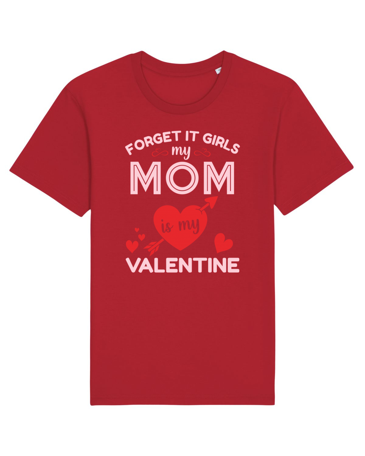 Tricou mânecă scurtă Unisex Rocker Red