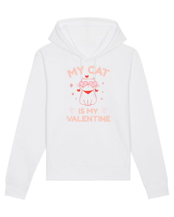 My Cat Is My Valentine White