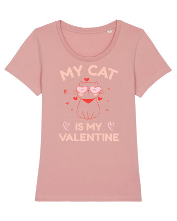 My Cat Is My Valentine Canyon Pink