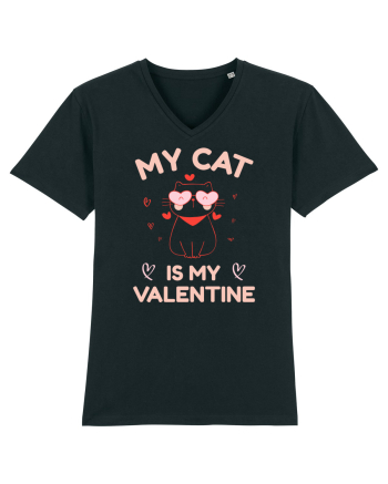 My Cat Is My Valentine Black