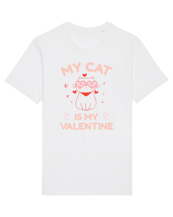 My Cat Is My Valentine White