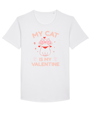 My Cat Is My Valentine White