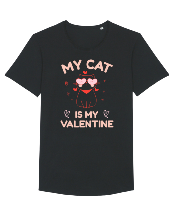 My Cat Is My Valentine Black