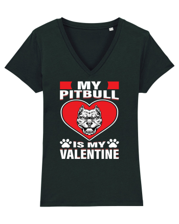 My Pitbull Is My Valentine Black