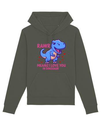 Rawr Means I Love You In Dinosaur Khaki