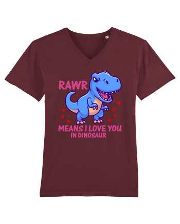 Rawr Means I Love You In Dinosaur Burgundy