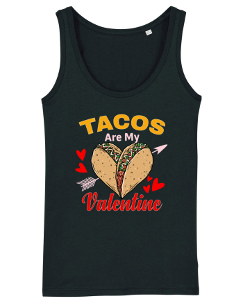 Tacos Are My Valentine Black