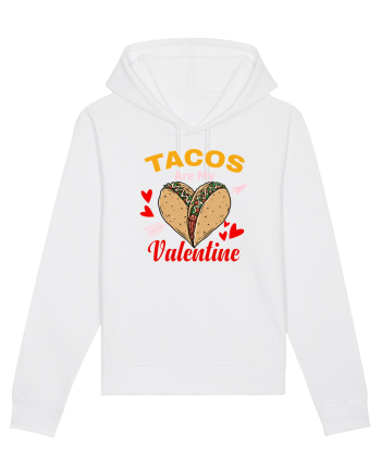 Tacos Are My Valentine White