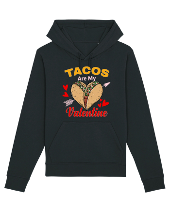 Tacos Are My Valentine Black