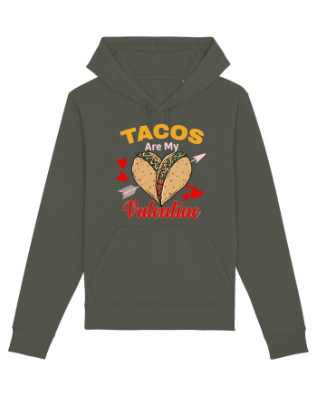 Tacos Are My Valentine Khaki