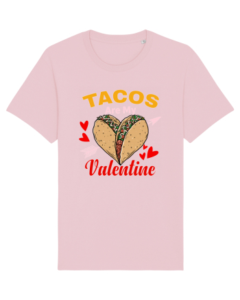 Tacos Are My Valentine Cotton Pink