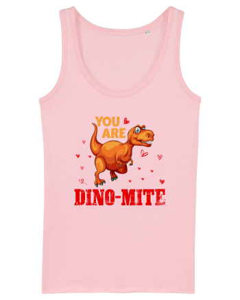 You Are My Dino-mite Cotton Pink