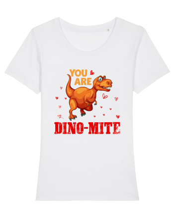 You Are My Dino-mite White