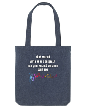 FĂRĂ MUZICĂ VIAȚA ESTE O GREȘEALĂ Midnight Blue