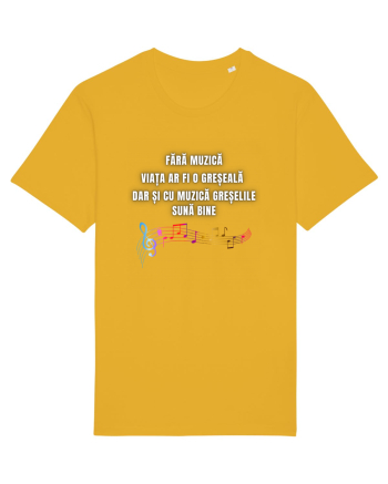 FĂRĂ MUZICĂ VIAȚA ESTE O GREȘEALĂ Spectra Yellow