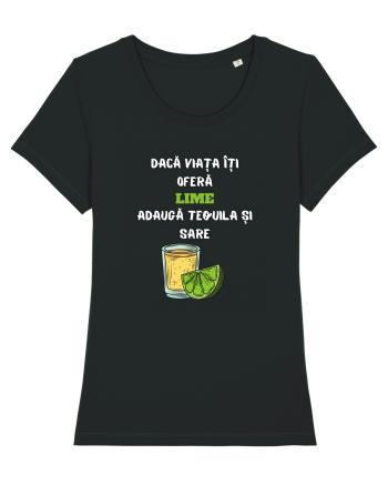 DACĂ VIAȚA ÎȚI OFERĂ LIME Black