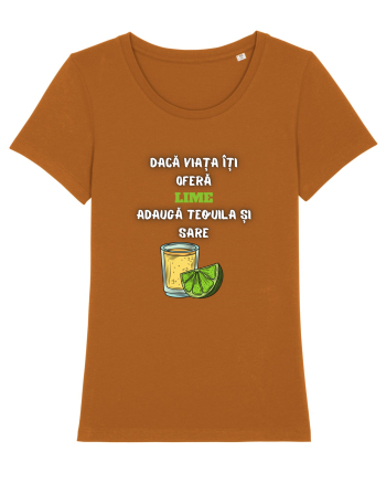 DACĂ VIAȚA ÎȚI OFERĂ LIME Roasted Orange