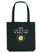 STILUL E UN FEL DE A FI, NU DOAR CE PORT Sacoșă textilă