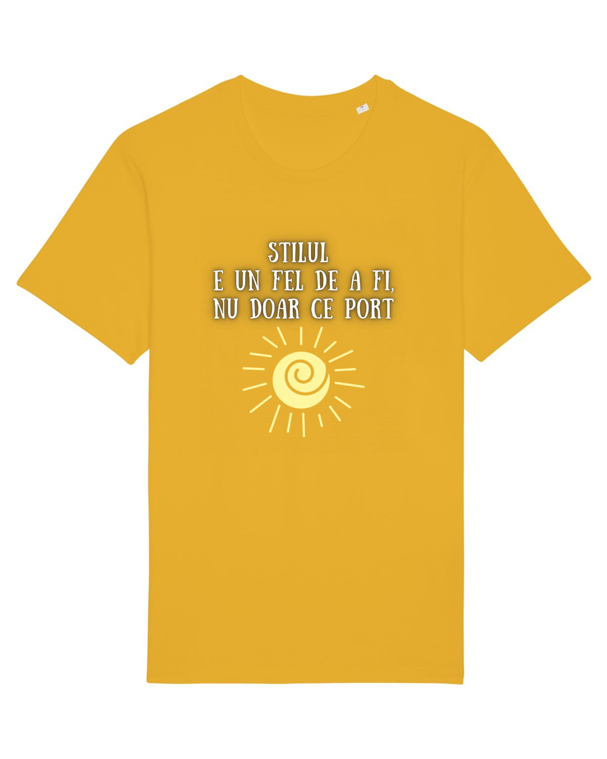 Tricou mânecă scurtă Unisex Rocker Spectra Yellow